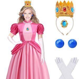 Super Mario Princess Peach Women's Costume